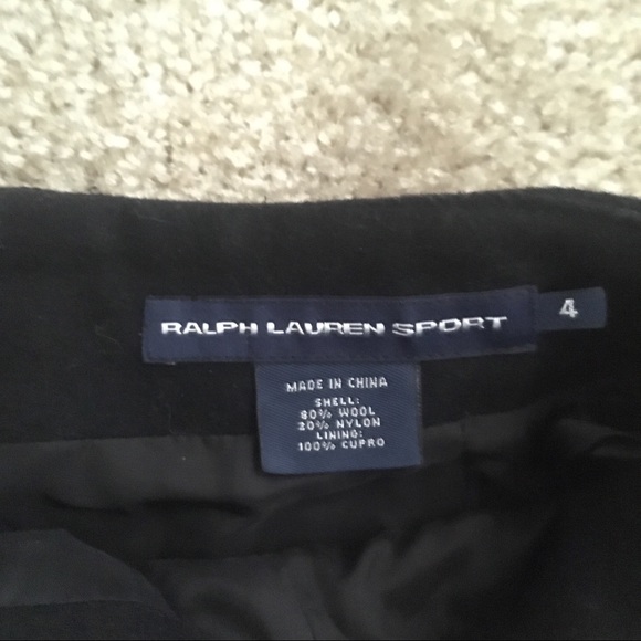 Ralph Lauren Sport Wool A-Line Skirt - Picture 4 of 4